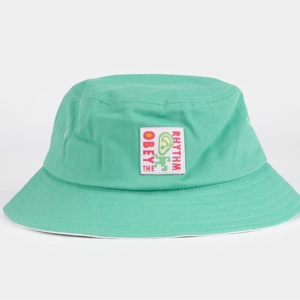 OBEY Rhythm Bucket Hat -mint color